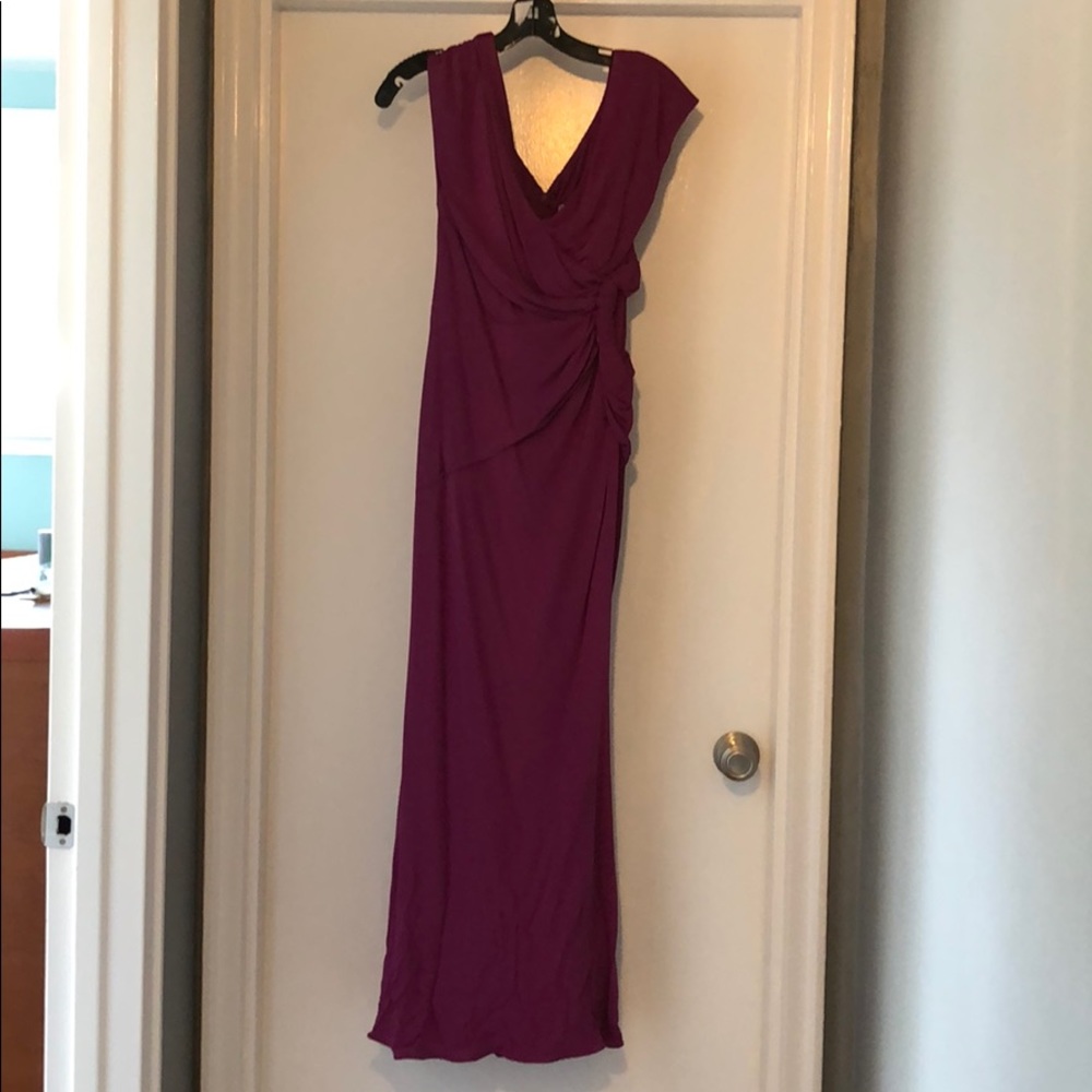 Beautiful fuchsia evening dress